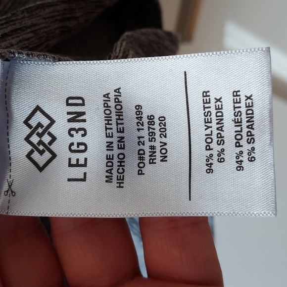 Leg3nd short sleeve top black white small - Picture 6 of 8